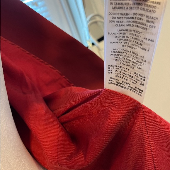 Stella McCartney Bright Maroon Blazer-Never Worn - Picture 3 of 4